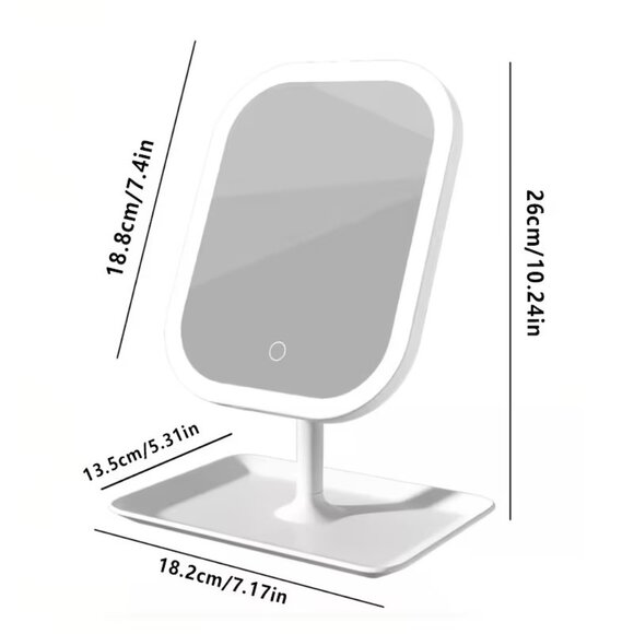 LED Smart Touch Control Makeup Mirror - Picture 5 of 5